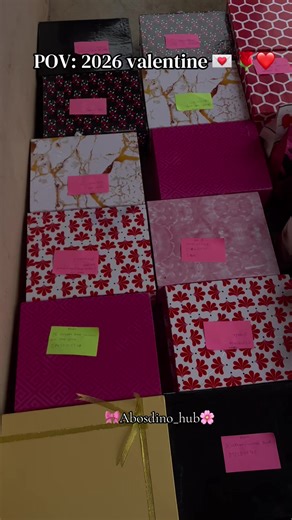 A heart felt THANK YOU to our amazing clients for the massive support during our Valentine sales Your patronage keeps our business growing, and we don't take it for granted🤭 Thank youuuu🤭😊#abosdinohub #viral #girlyaesthetic #girlyessentials #giftforher