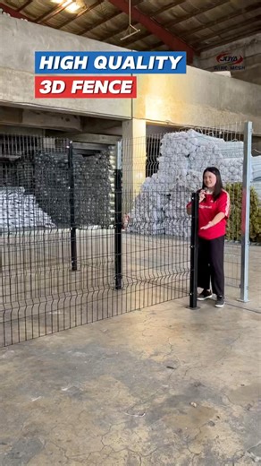 6.6K views · 66 reactions | MODERN DESIGN FENCE PVC Coated and Hot-dipped galvanized 3D Fence High quality, anti-rust and affordable! For inquiries and/or orders message us now✉️ Sterling, Iba, Meycauayan Bulacan #3DFence #fence #fencing #pvccoatedfence #pvc #pvcpanel #pvcfence #DirectSupplier #hotdippedgalavanized #galvanized #galavanisedsteel #security #metal #construction #building #projects #fyp #wire #Wiremesh #joyawiremesh | Joya Wire Mesh | Facebook