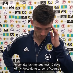 60K views · 889 reactions | ️ 'The toughest 10 days of my career.' Scotland captain Andy Robertson speaks after the loss to Ukraine, which followed on from Premier League and Champions League heartache with Liverpool. | BBC Sport Scotland | Facebook