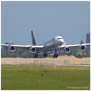 383K views · 11K reactions | ✈️ Smooth Airbus A340 Landing at Vancouver Airport | HD Melbourne Aviation | Facebook