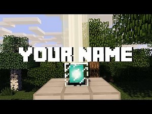 Free Minecraft Intro Template #3 + Tutorial (Mine-imator)
