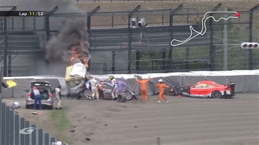 SUPER GT GT500 大クラッシュ集