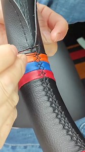 A premium touch, installed by you. #cars #trucks #automobile #interiordesign #handmade #steeringwheelcover #stitch #sewing #enjoy #satisfying #relax #DIY #tutorial | MaxSpeeding