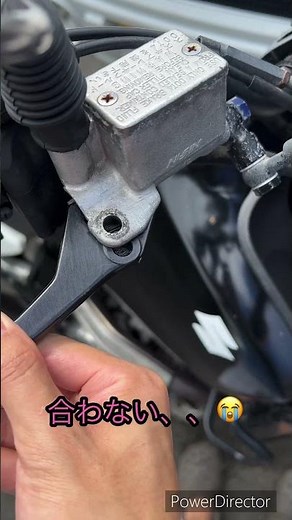 #レバー交換 #クラッチ #ブレーキ #dr650 #suzuki #バイク #改造 #leverchange レバー交換できず、😅笑