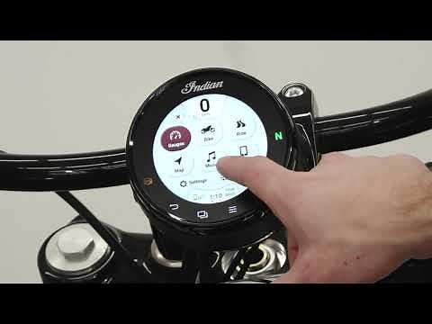 4 Inch Touchscreen Powered By Ride Command Overview - Indian Motorcycle
