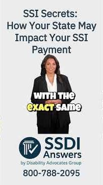 SSI Secrets: How Your State May Impact Your SSI Payment