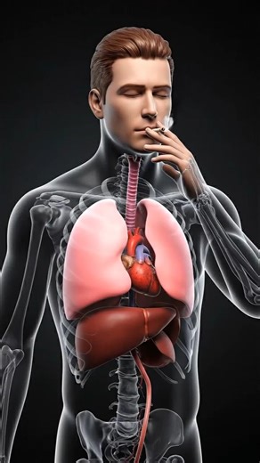 Smoking Damage Inside the Human Body, #Smoking# SmokingEffects# LungDamage# #SmokingKills