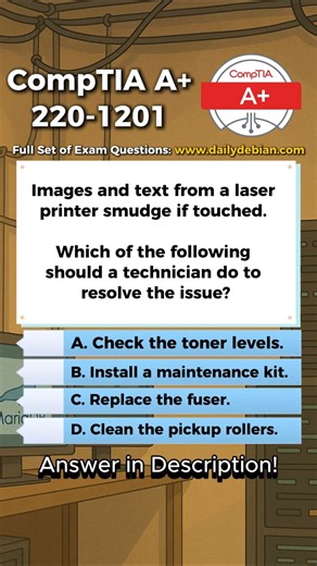 CompTIA A+ (220-1201) Exam-Style Practice Question 2026