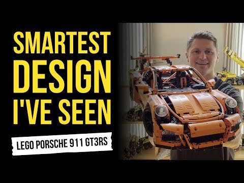 LEGO Technic Porsche 911 GT3 RS 42056 Review! Ultimate LEGO Supercar Build?