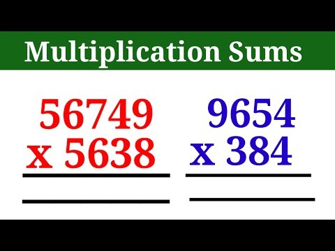 multiply 5 digits by 3 | Multiplication 5 digit | Multiplication 5 digit number | Multiply sums
