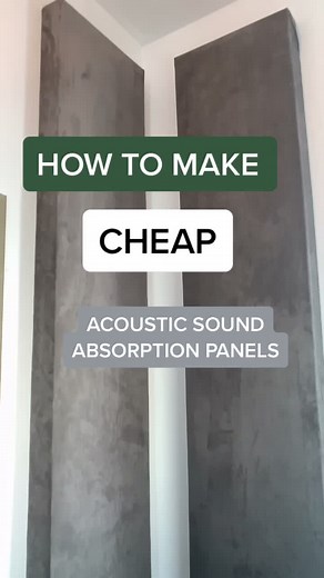 HOW TO #diy Acoustic Sound Absorption Panel #howto #diyprojects #soundpanels #musicians