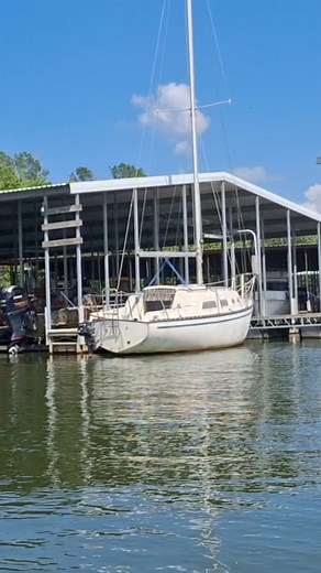 Boat Tour #hunter 1977 27ft #sailboat #liverboards #boatforsale