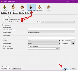 How To Disable Titles Showing On Videos In VLC