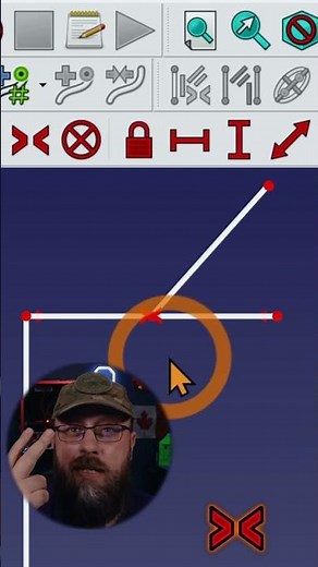FreeCAD 0.21 How To Constrain to Midpoint