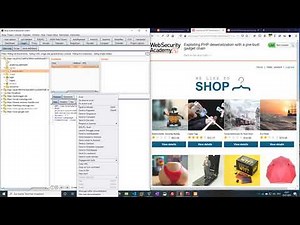 Exploiting PHP deserialization with a pre built gadget chain (Video solution)