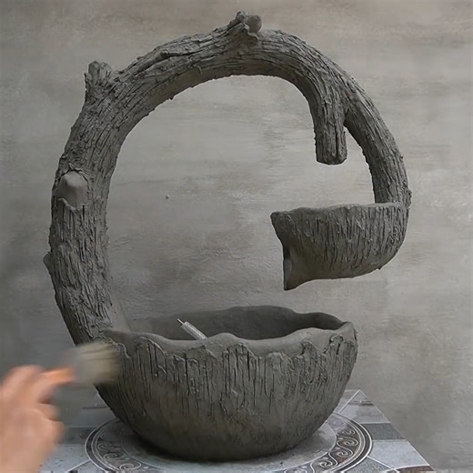 1.1M views · 21K reactions | Plastic Basket to Cement Fish Tank, Mini Aquatic Marvel | DIY & Crafts | Facebook