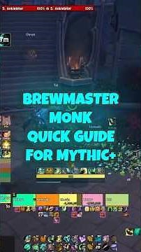 Quick Brewmaster Monk Tips For Mythic Plus! | TWW Season 3
