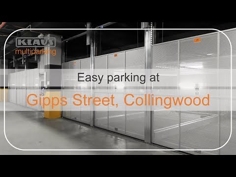 Easy parking in the KLAUS Multiparking TrendVario 6300 stacker