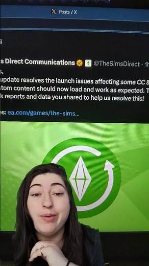 Sims 4 hotfix for launcher error and mods is here and working! #sims4