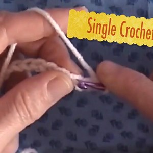 7.6K views · 44 reactions | Single Crochet Stitch Video- Learn How To...