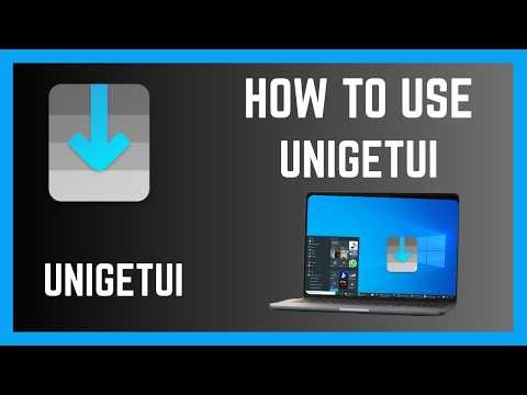 How To Use UniGetUI Programme To Update All Programms On Your Computer