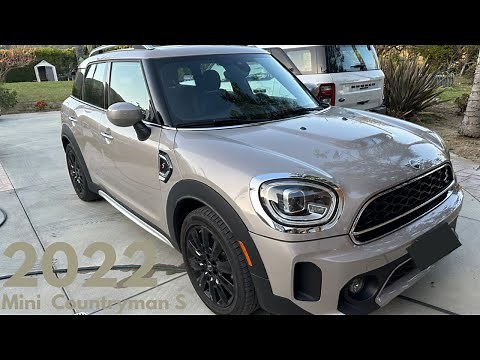 2022 Mini Cooper Countryman Startup, Walkaround, and Full Tour