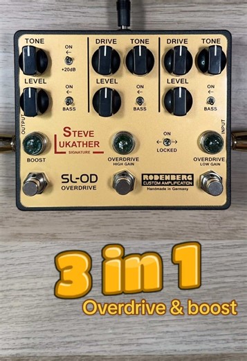 Steve Lukather's Signature Overdrive and Boost Pedal Review