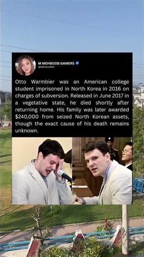 Otto Warmbier was an American college student imprisoned