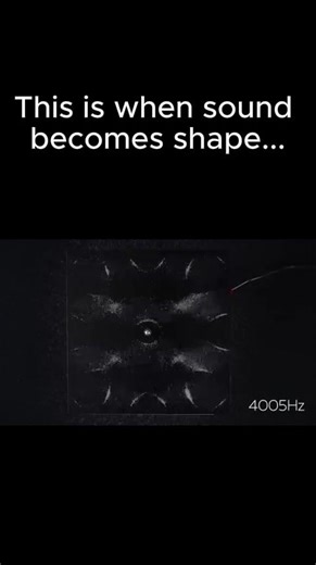 When Sound Creates Patterns😳👇 Explained below #shorts #physics #experiment