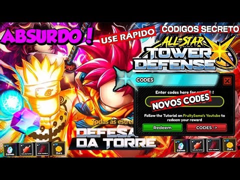 ALL STAR TOWER DEFENSE X: RUN!! 2 NEW SECRET CODES + ALL ALL STAR TOWER DEFENSE X CODES