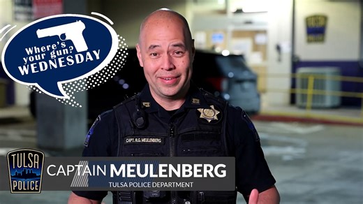 "WHERE'S YOUR GUN?" WEDNESDAY So far in 2024, we've had 23 guns reported stolen in Tulsa. Of those, 14 were stolen from vehicles, some of them were left unlocked. We need your help keeping stolen guns off the street! Please take the time to document the serial numbers on your firearms. That way, if they're stolen or lost, we can track the guns back to you if they're located. We appreciate your help in working together to keep Tulsa safe! #TulsaPolice #WheresYourGunWednesday | Tulsa Police Depart