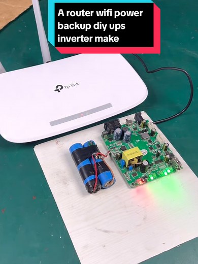 DIY Router UPS: Power Backup for WiFi