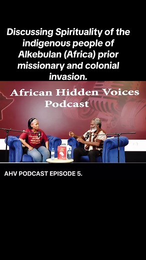Episode 5 of African Hidden Voices Podcast is finally out featuring Mr Mbuso Khoza , discussion on a very interesting topic ( Spirituality of the indigenous people of Alkebulan (Africans) prior missionary and colonial invasion. #AHVPodCast