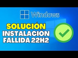 Solución a la falla de instalación de la actualización 22H2 de Windows 10/11 - [Tutorial]