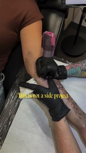 Tattooing is not my hobby… it’s a full-time personality trait at this point