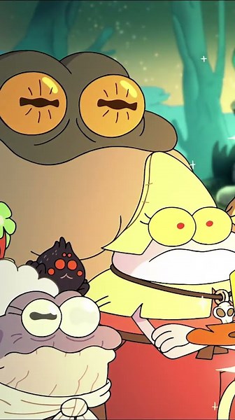 We could listen to Grime play the harp 24/7! 🐸 Amphibia DisneyChannelAnimation