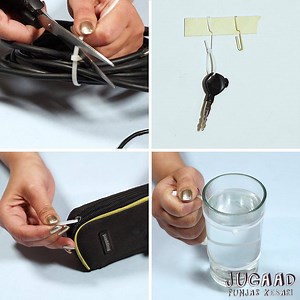 155K views · 902 reactions | 6 Life Hacks For Zip Ties | Jugaad | Facebook