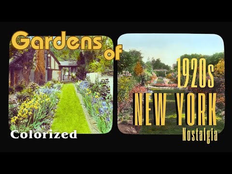 Gardens of New York, 1920s