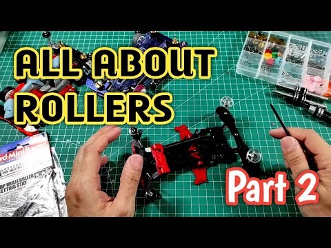 TAMIYA MINI 4WD ROLLERS, CARA PASANG DAN PENEMPATAN ROLLER