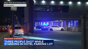 Teen girl among 3 injured in shooting at Cicero Hotel parking lot: Chicago police