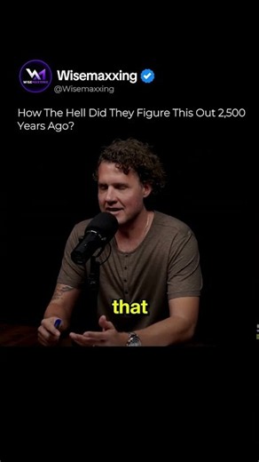 How Did They Figure This Out 2,500 Years Ago? ‪@SolvedPodcast‬ ‪@IAmMarkManson‬