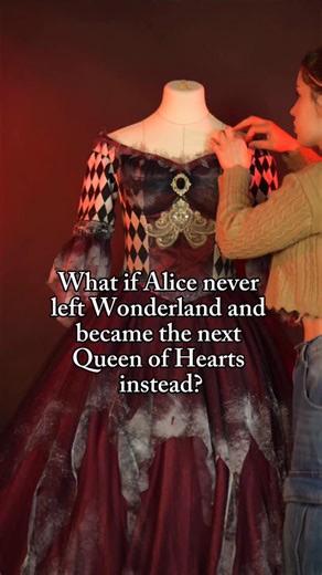 I made this with my new pattern with Simplicity (pattern S3228)! ❤️ Full sewing tutorial is on my YT 🧵🪡 @simplicity_creative_group . #aliceinwonderland #costume #sewing #diy #fantasy | Raine Emery