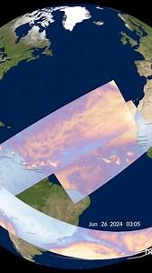 👀 Watch as NASA’s TROPICS CubeSat constellation tracked Hurricane Beryl as it reached Category 5 and eventually made landfall in Texas. With frequent passes and microwave sounders that can peer through clouds, TROPICS provided an unprecedented look at this rapidly intensifying hurricane. | NASA Earth