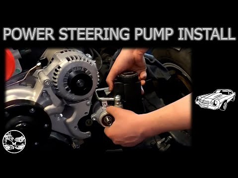 LS Swap 13 - Installing A Power Steering Pump And Serpentine Belt