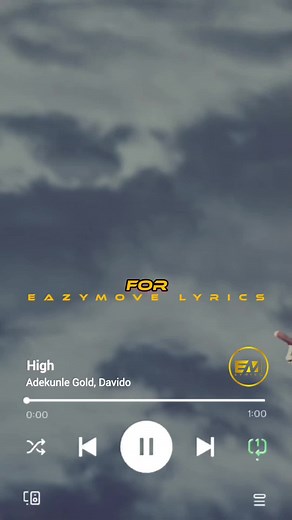 High Lyrics by Adekunle Gold and Davido