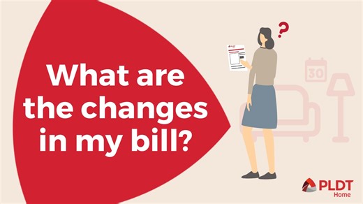 2.4K views · 100 reactions | Napansin niyo ba na may pagbabago sa inyong current bill? Don’t worry, ito ay dahil sa improvements sa aming billing system. ​ Ang inyong billing period ay na-adjust kasabay ng inyong payment due date to give you a better experience. Panuorin itong #QuickTips to know more.​ For more information, visit https://pldthome.info/FBPLDTBills | PLDT Cares | Facebook
