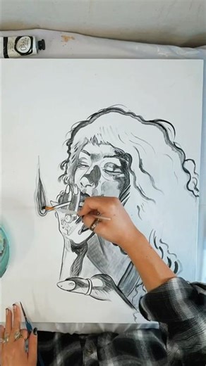 Women Empowerment painting 🎨 #art #painting #paintingprocess #girlpower #womenempowerment