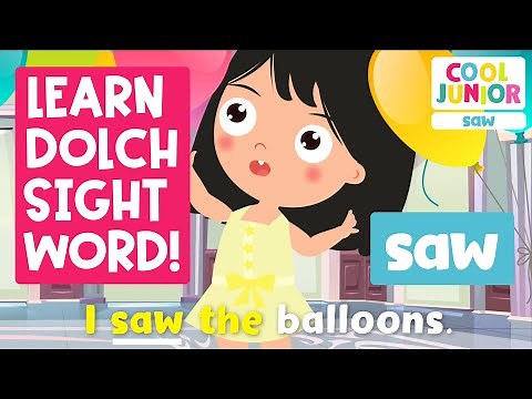 Phonics | Sight Words Songs! | Sight Word “saw” (Level 2B-6) | by Cool Junior Phonics
