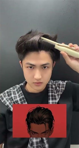 2026 Tutorial on how to style a cool, handsome pompadour #youtube #mensstyling #hairstylingtutorial