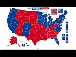 2008 US Election Timelapse